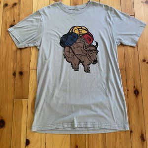 Grey North Face Tee